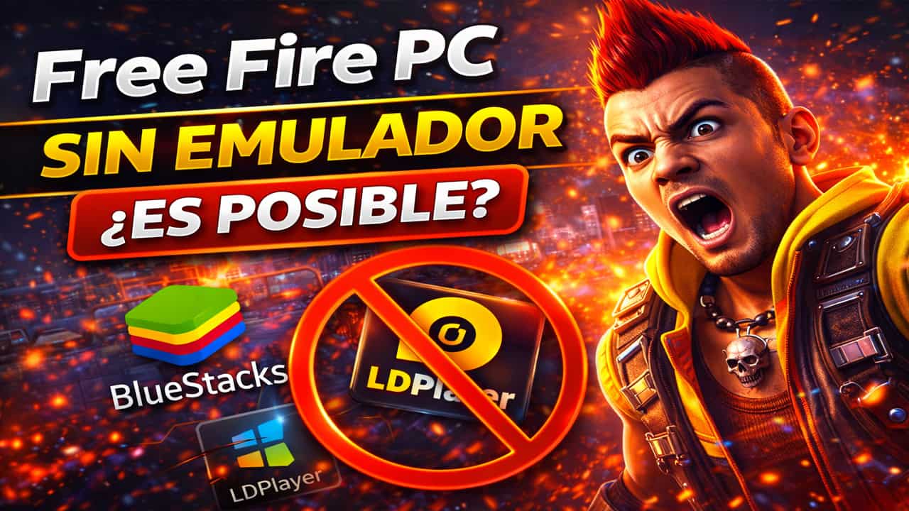 Como Free Fire en PC en 2026 sin Emulador (¿Es Posible?)