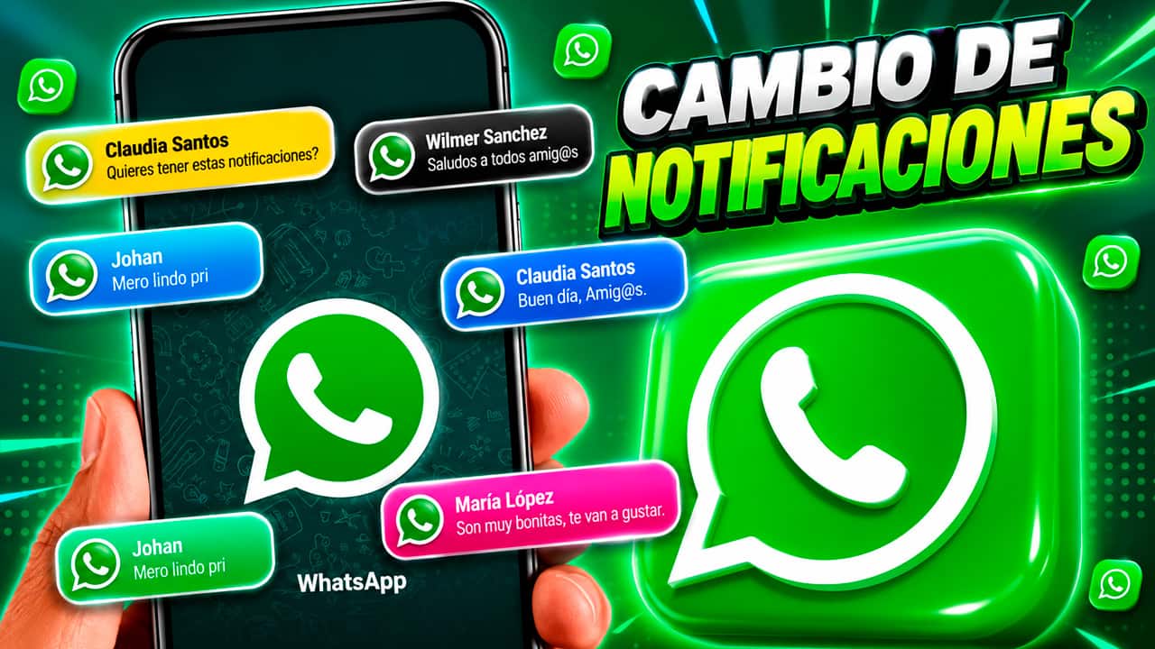 Como PERSONALIZAR las Notificaciones de WhatsApp !Bien Explicado!
