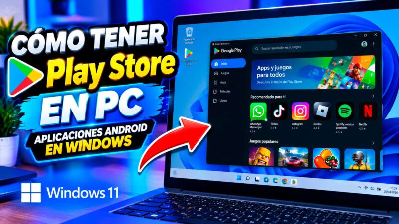 Cómo TENER la Play Store en PC y descargar aplicaciones Android
