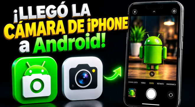 Cómo tener la cámara del iPhone en Android