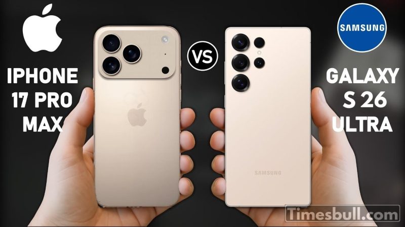 Comparativa: Galaxy S26 Ultra vs iPhone 17 Pro Max
