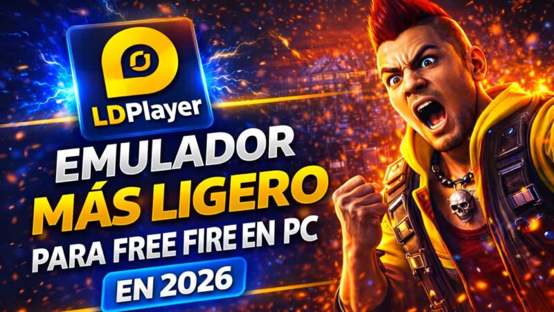 El emulador más ligero para jugar Free Fire en PC en 2026 (Rápido y sin lag)