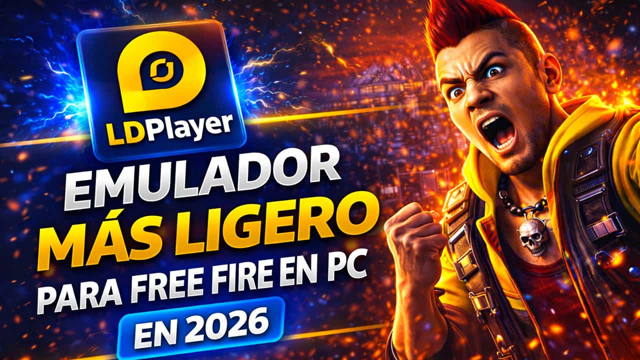 El emulador más ligero para jugar Free Fire en PC en 2026 (Rápido y sin lag)