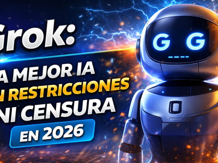 Grok: La Mejor IA Sin Restricciones ni Censura en 2026 – La Inteligencia Artificial Más Libre Hoy