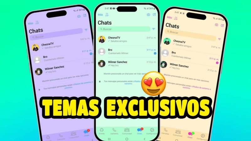 Temas EXCLUXIVOS para WhatsApp estilo iPhone