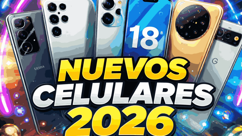📱 Nuevos celulares que saldrán en 2026: lanzamientos más esperados