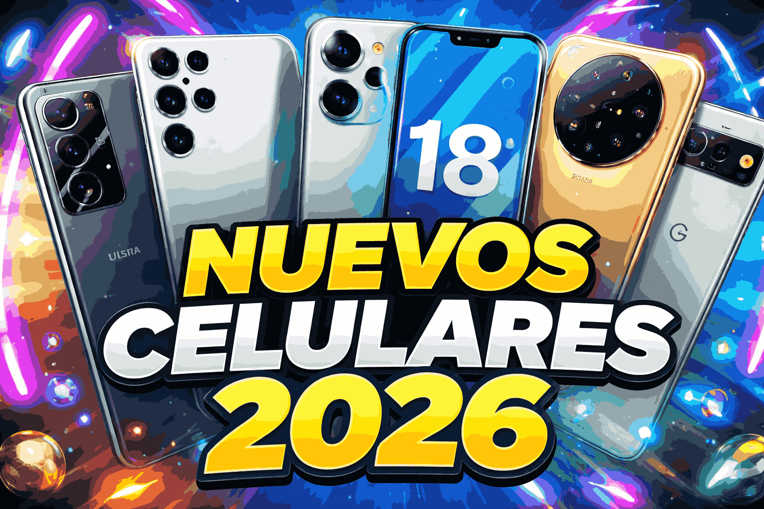 📱 Nuevos celulares que saldrán en 2026: lanzamientos más esperados