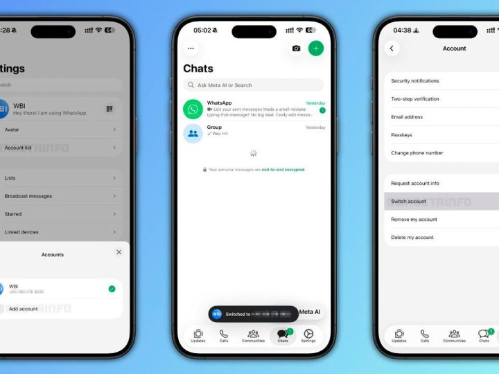 Por Fin WhatsApp Habilita las multicuentas en iOS 2025