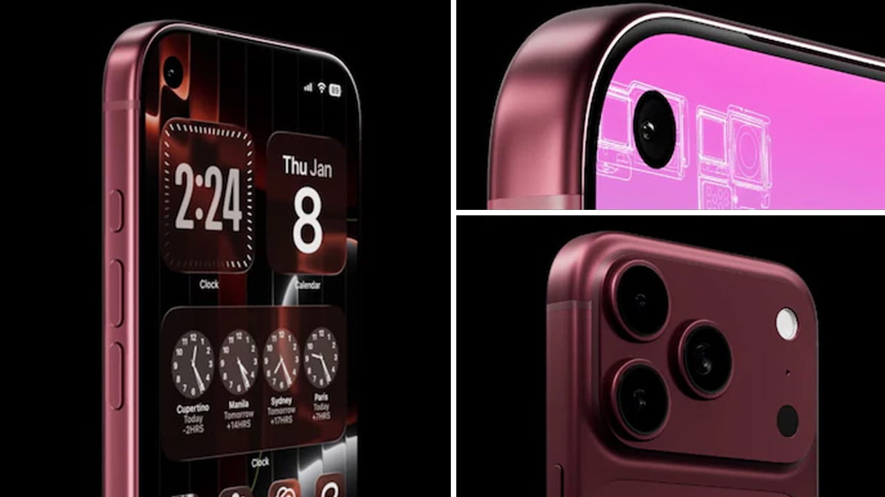 Se filtra el DISEÑO de como será el nuevo iPhone 18 Pro Max