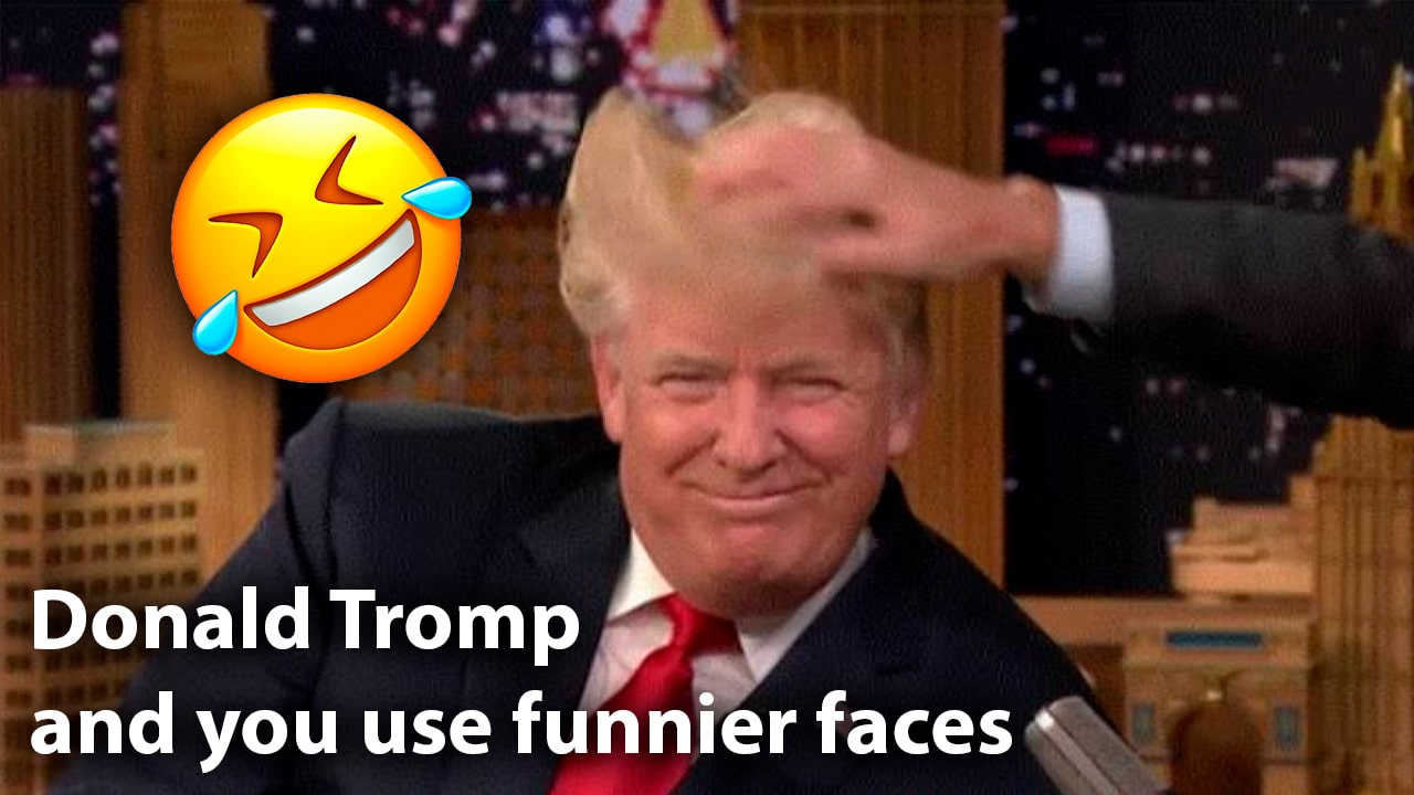 The Funniest Faces of Donald Trump That Broke the Internet