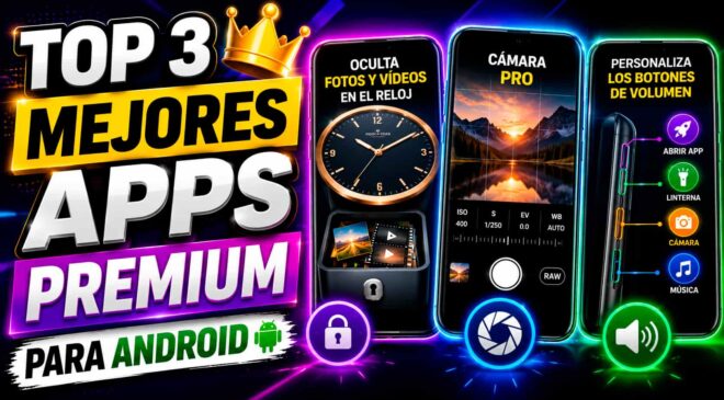 Top 3 mejores apps PREMIUM para Android