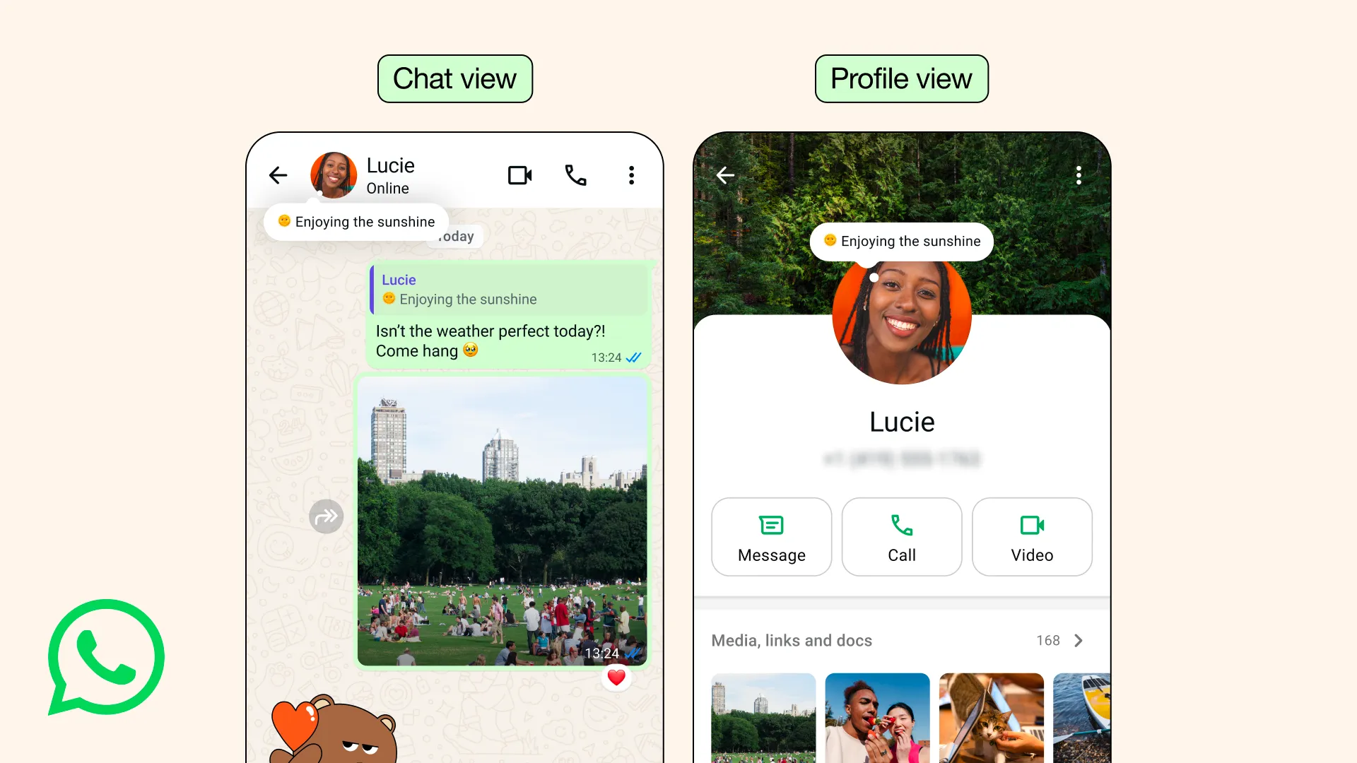 WhatsApp estrena “Notas”: la nueva forma dinámica de mostrar tu estado en el perfil