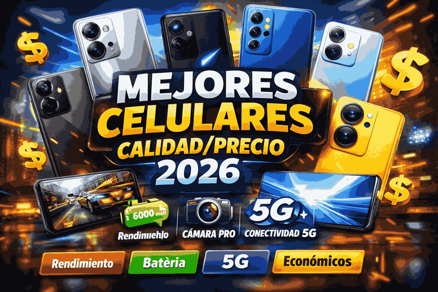 📱 Mejores celulares calidad precio 2026: guía completa para elegir el mejor