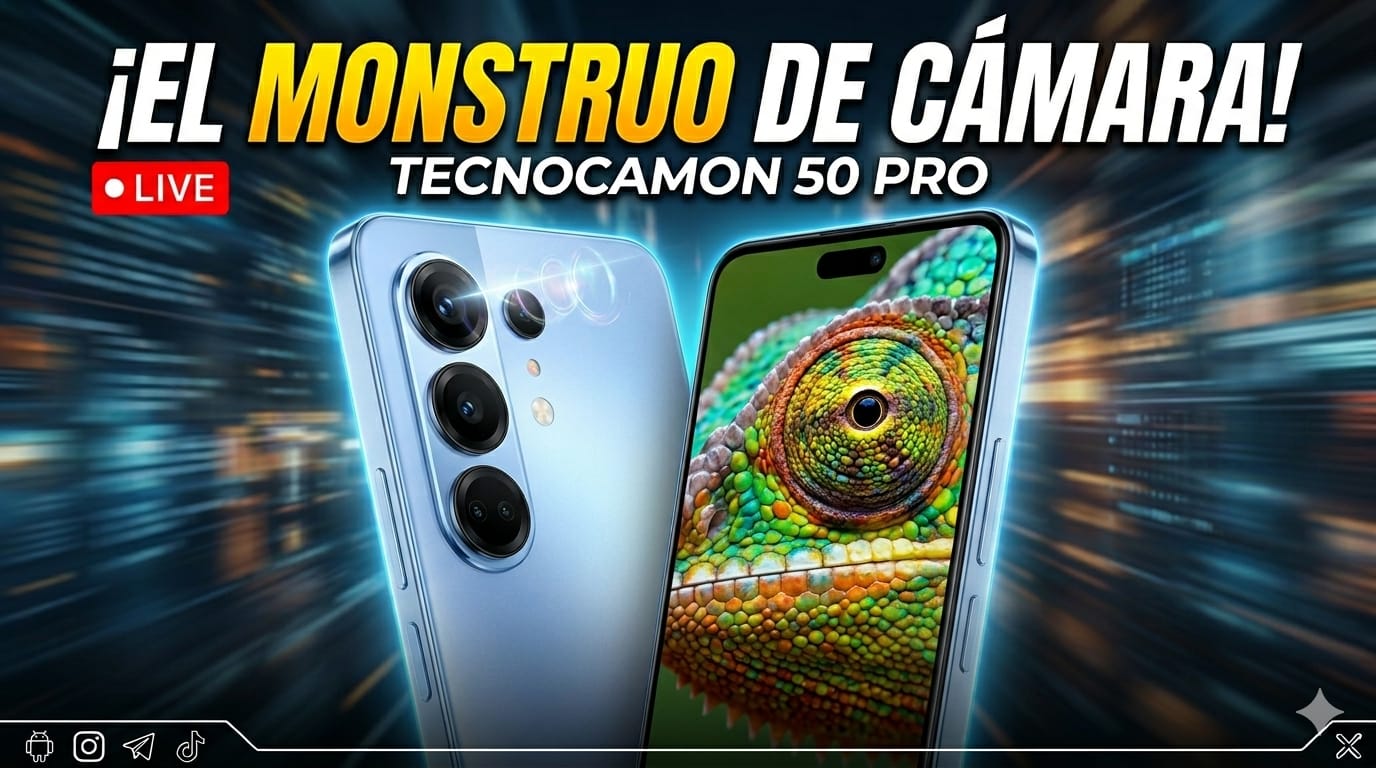 📱 Tecno Mobile Camon 50 Pro (2026)